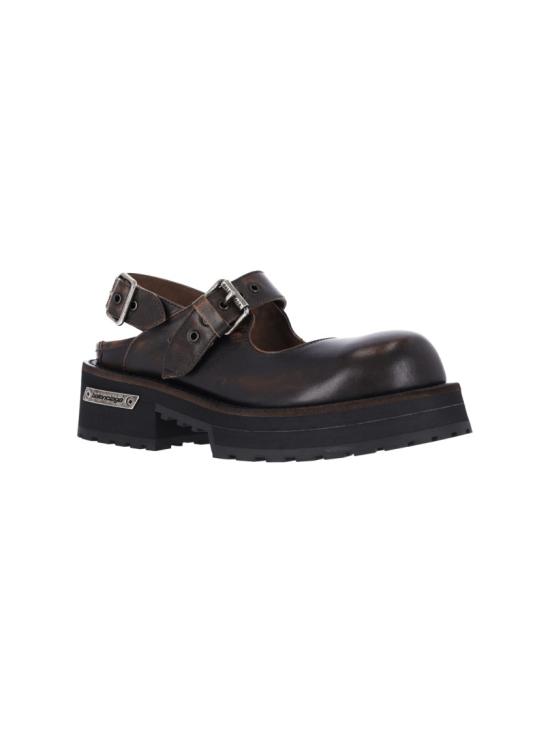 26FW 발렌시아가 뮬/슬리퍼 866581 WBEQ32824 Brown - BALENCIAGA