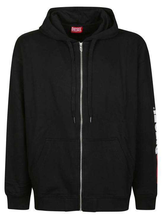 26SS 디젤 s-boxt-zip-hood-div 후드집업 A20022 0GEAD Black