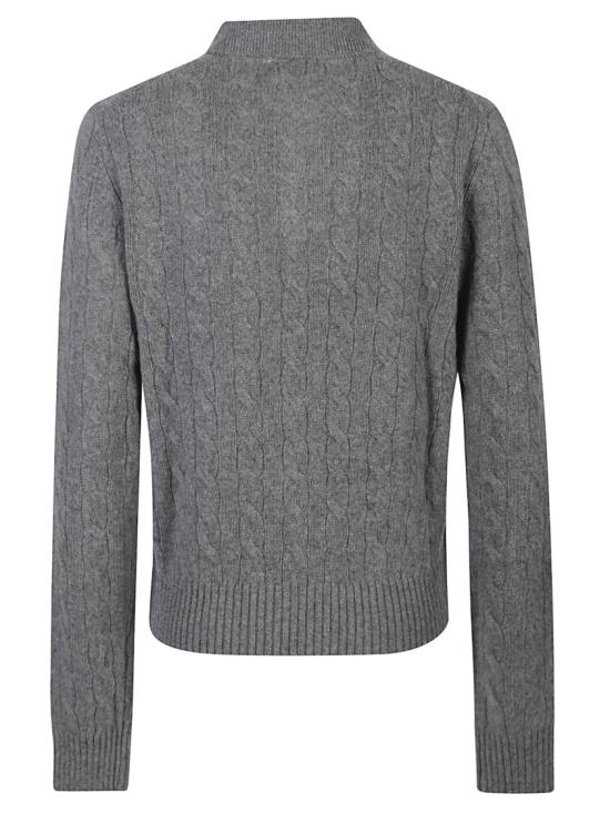  폴로 랄프로렌 케이블 폴로 니트 211972132500 Grey - POLO RALPH LAUREN