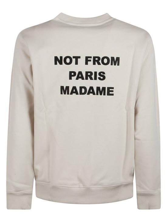 26SS 드롤드무슈 탑 PERM SW149 CO127 White - DROLE DE MONSIEUR