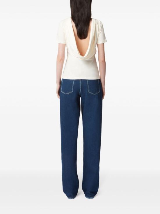  니나리찌 탑 25PJTO029CO1094 U1230 White - NINA RICCI