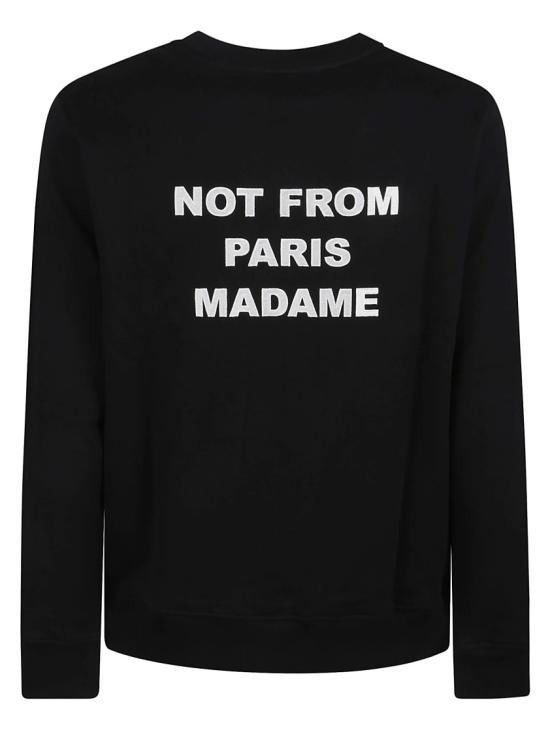 26SS 드롤드무슈 탑 PERM SW149 CO127 Black - DROLE DE MONSIEUR