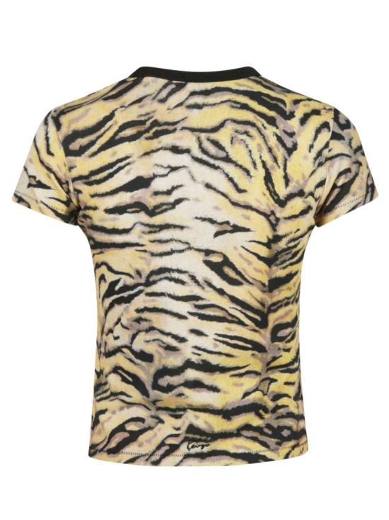 26SS 겐조 타이거 티셔츠 FG52TS2154SK Neutrals - KENZO