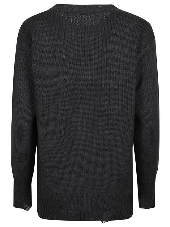  카네사 니트웨어 NWKG007 FK0001 Black - CANESSA