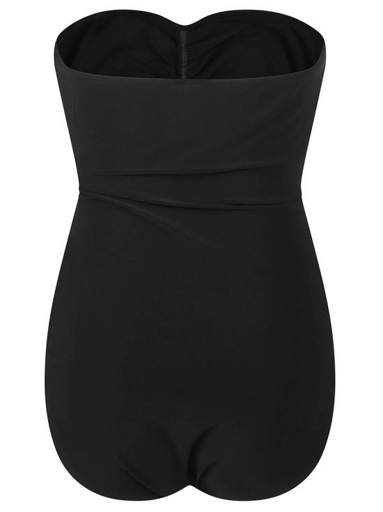 26SS 노마카말리 비치웨어 KK424XPLH21001 Black - NORMA KAMALI