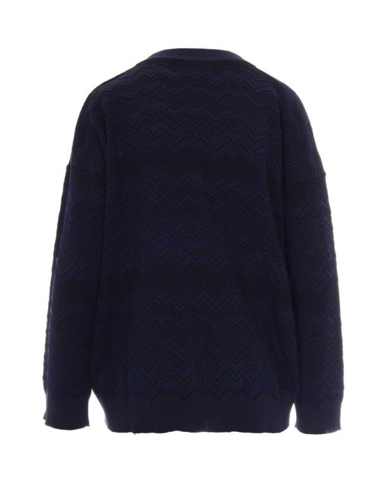 26FW 미소니 니트웨어 4685229 Blue - MISSONI