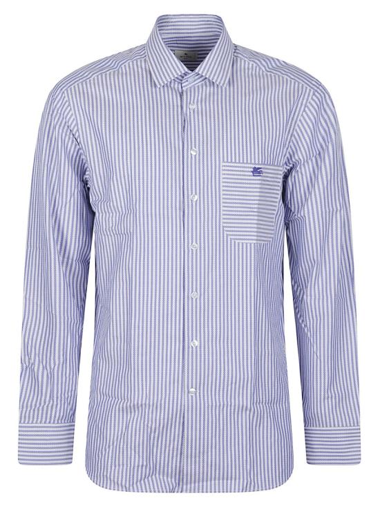 26SS 에트로 셔츠 MRIB0030 99TR5A7 Blue