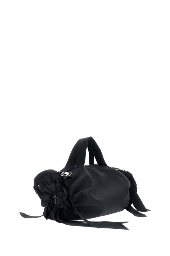 26FW 시몬로샤 리본 로제트 자수 토트백 BAG222B0761BLACKJET - SIMONE ROCHA