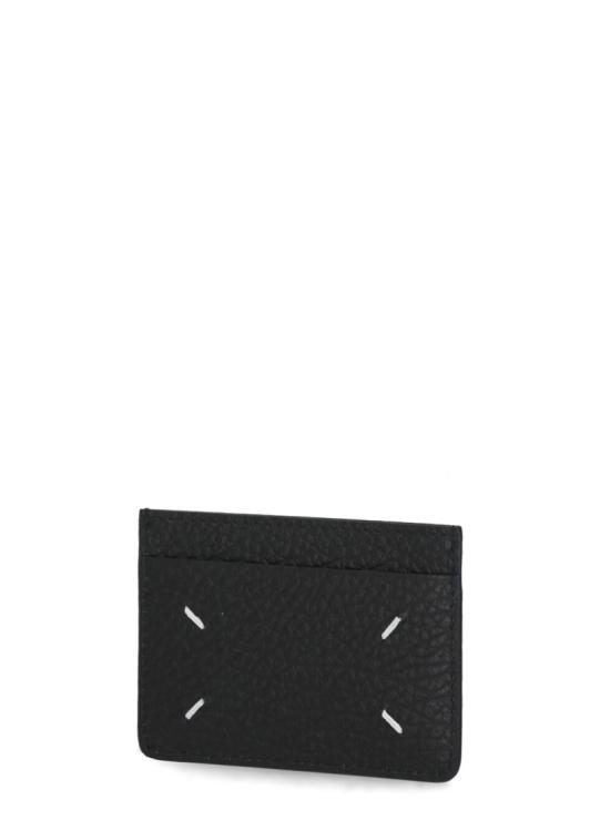 26FW 마르지엘라 포 스티치 카드 홀더 SA1VX0005P4455T8013 Black - MAISON MARGIELA