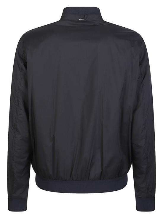 26SS 에르노 에코에이지 하이 카라 봄버 자켓 GI000414U 12456Z Black - HERNO