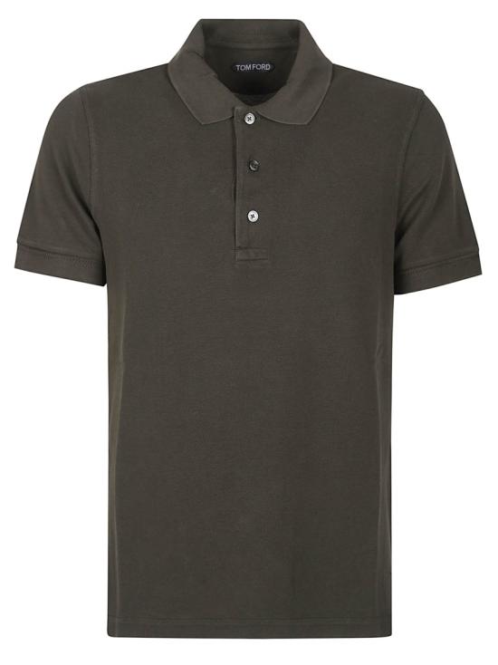 26SS 톰포드 폴로 티셔츠 JPS011 JMT013 Black