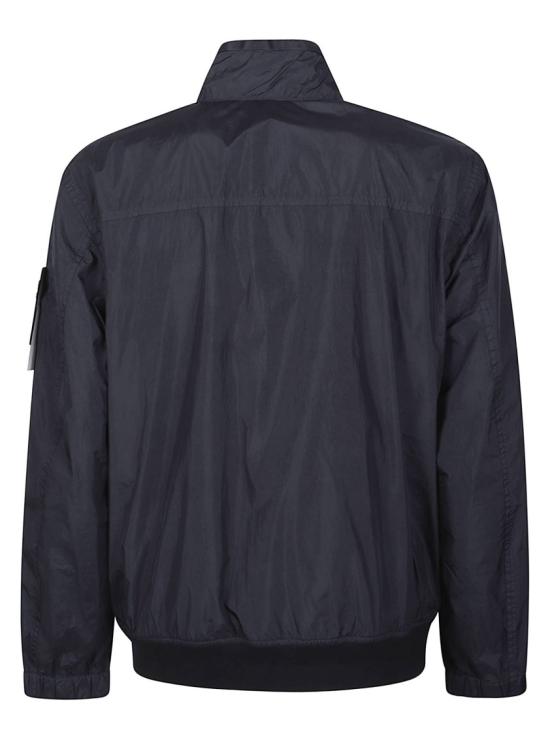 26SS 스톤 아일랜드 크링클 랩스 NY 자켓 윈드 레지스턴스 앤 안티 드롭 L1 S15 41001 11 S0A23 Black - STONE ISLAND