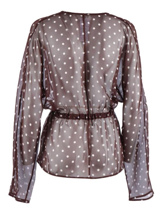 26SS 파로쉬 탑 PALLINA D400018 Brown - PAROSH