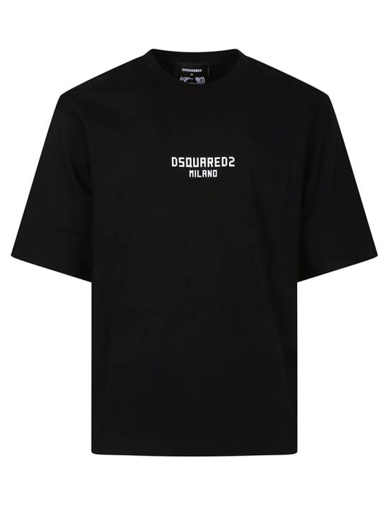 26FW 디스퀘어드2 반팔 티셔츠 S74GD1521 D20106 Black