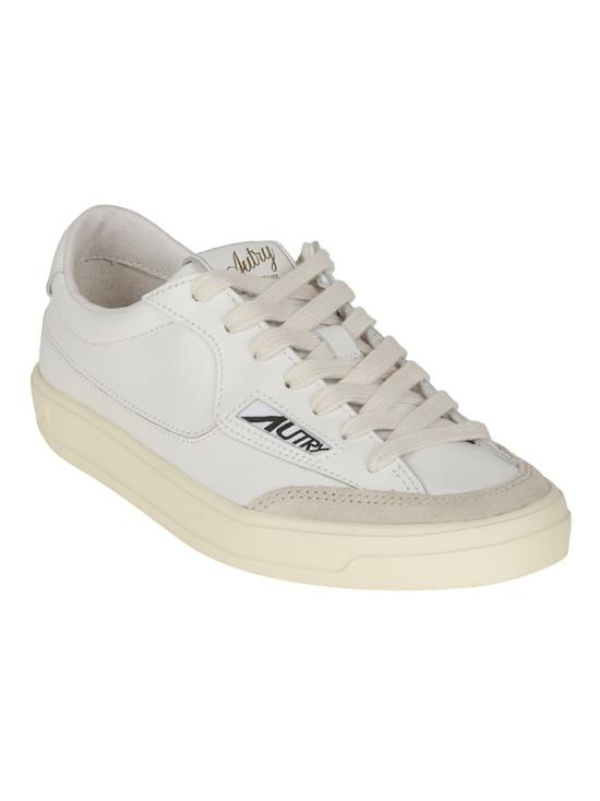 26SS 오트리 WINDSCAPE 로우 스니커즈 스웨이드 SCLW UK01 White - AUTRY