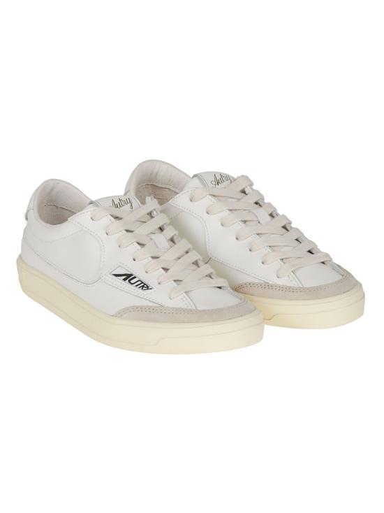 26SS 오트리 WINDSCAPE 로우 스니커즈 스웨이드 SCLW UK01 White - AUTRY