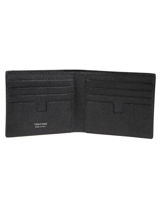 26SS 톰포드 TF 로고 레더 반지갑 YM228 LCL081S Black - TOMFORD