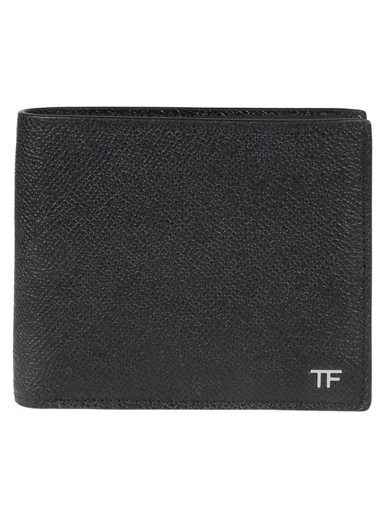 26SS 톰포드 TF 로고 레더 반지갑 YM228 LCL081S Black