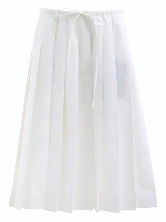 26SS 프라다 스커트 P145VX187PS OOOF0009 White