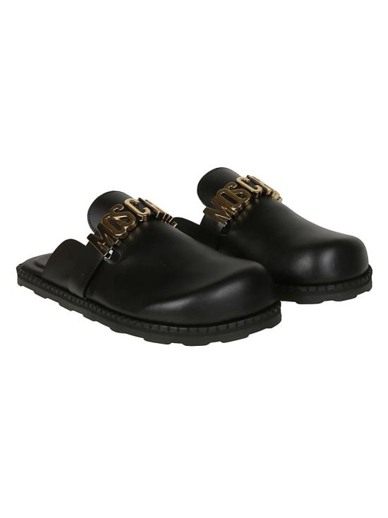 26SS 모스키노 로퍼 MB10162G0O GA0 Black - MOSCHINO