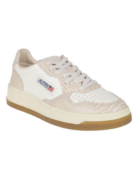 26FW 오트리 메달리스트 로우 레더 스니커즈 AULW CZ01 Neutrals - AUTRY