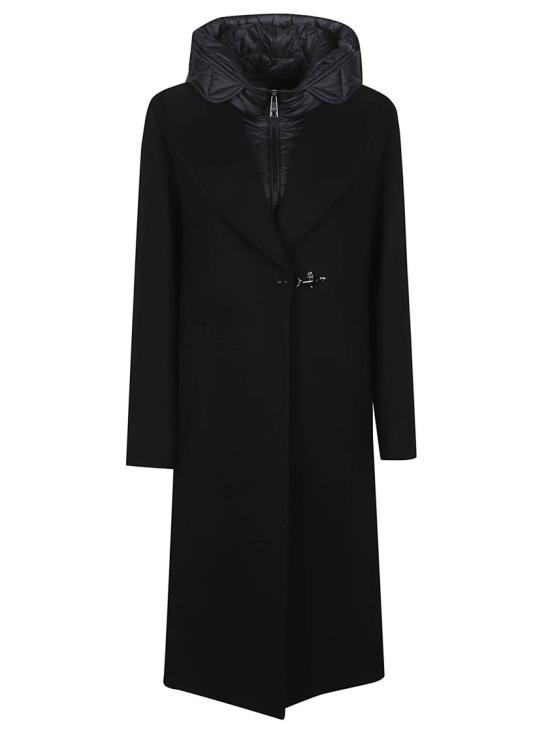 25FW 페이 코트 NAW59513820ZYC Black