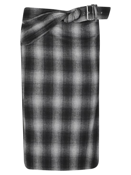 26FW 이로 스커트 WP31NYLANE Grey