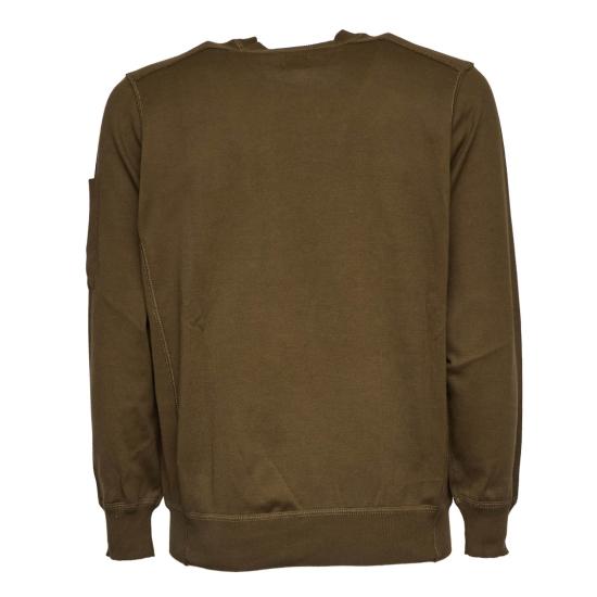 26SS 씨피 컴퍼니 코튼 씨 아일랜드 크루넥 렌즈 스웨터 20CMKN102A110560A Brown - C.P. COMPANY