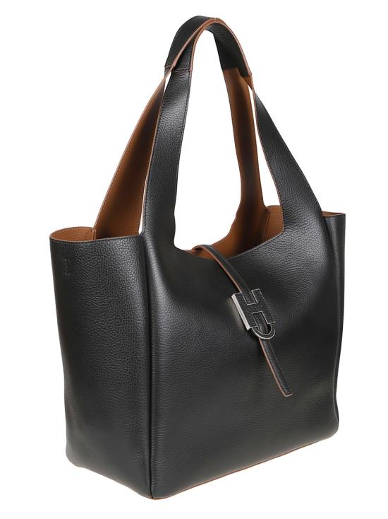 26FW 호간 토트백 KBW01XA0300QVD Black - HOGAN