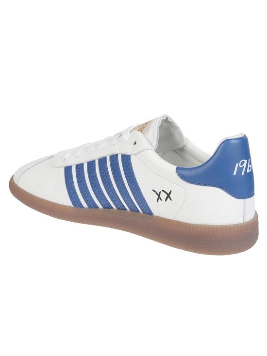 26SS 디스퀘어드2 라벨 스니커즈 SNM0468 18908701 White - DSQUARED2