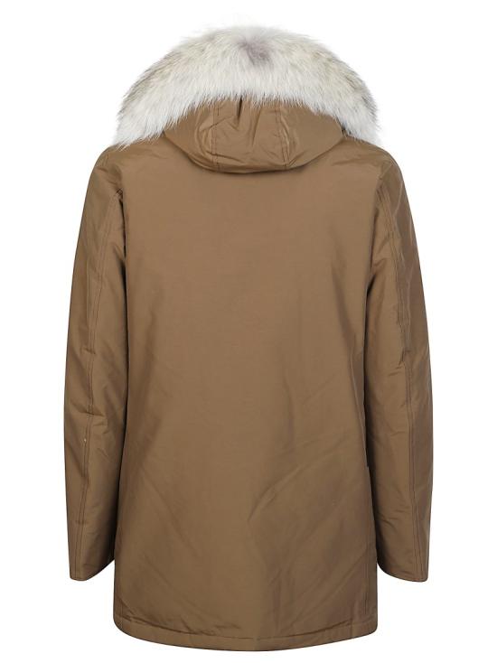 25FW 울리치 아크틱 퍼 트리밍 파카 CFWOOU0482MR UT0001 Brown - WOOLRICH