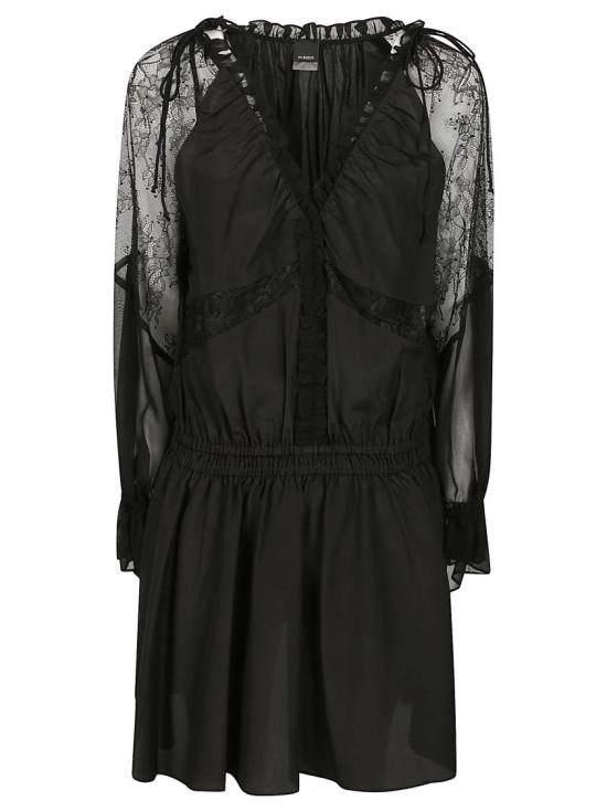 26SS 핑코 원피스 106293 A336 Black