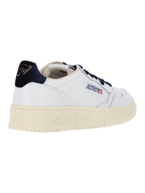 26FW 오트리 메달리스트 로우 레더 스니커즈 AULWVZ02 White - AUTRY