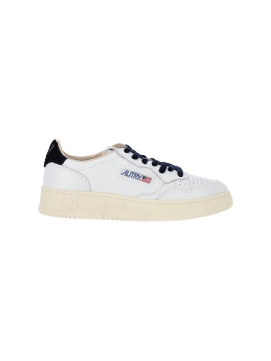 26FW 오트리 메달리스트 로우 레더 스니커즈 AULWVZ02 White