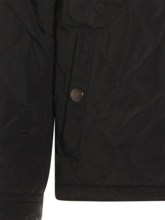26FW 버버리 리버시블 퀼티드 나일론 오버셔츠 8115788A1189 Black - BURBERRY