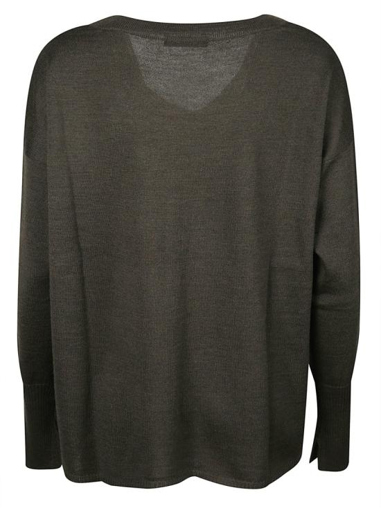 25FW 아라고나 니트웨어 D3204TF Black - ARAGONA