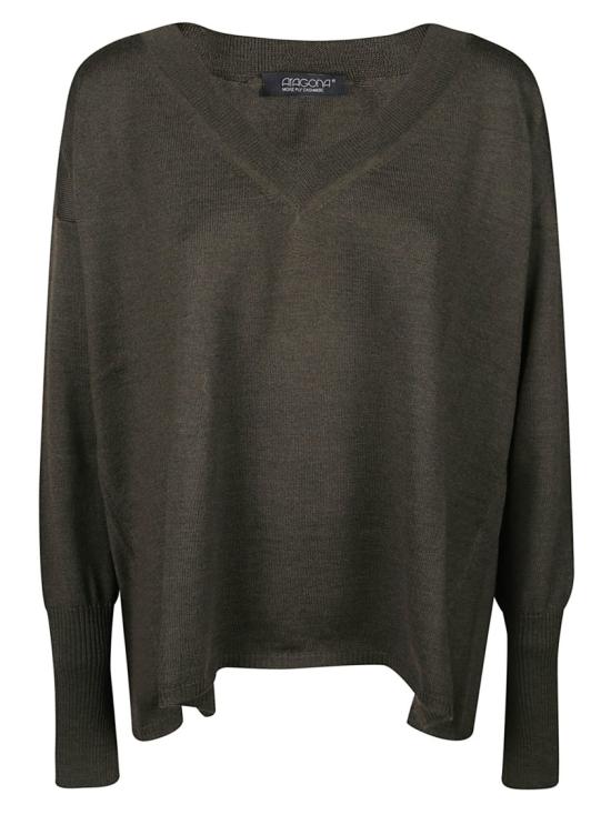 25FW 아라고나 니트웨어 D3204TF Black