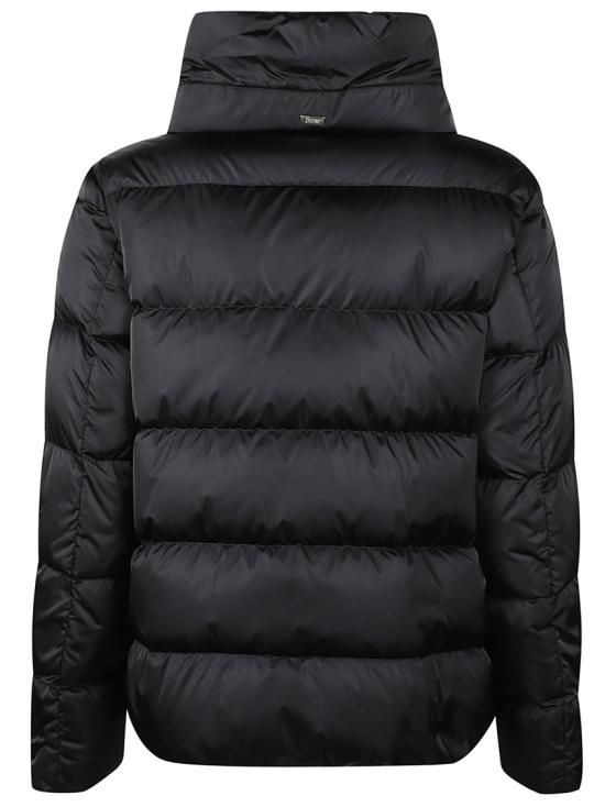  에르노 새틴 케이 다운 자켓 PI001936D 12170Z Black - HERNO