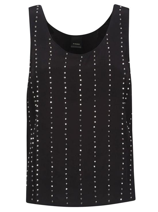 26SS 핑코 탑 106214 A31F Black