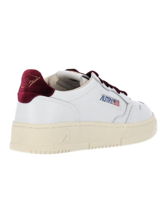 26FW 오트리 메달리스트 로우 레더 스니커즈 AULWVZ01 White - AUTRY