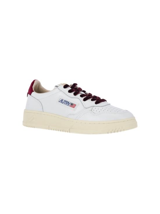26FW 오트리 메달리스트 로우 레더 스니커즈 AULWVZ01 White - AUTRY
