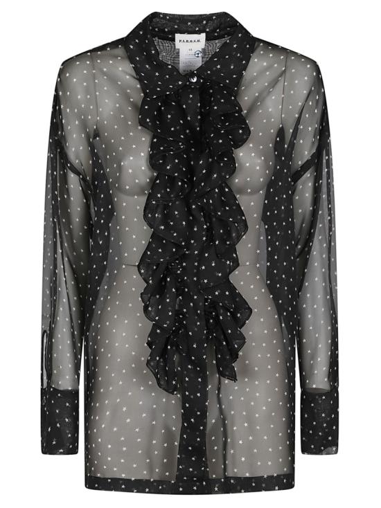 26FW 파로쉬 탑 D381321PIOGGIA Black