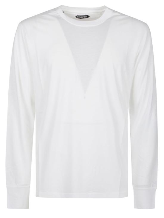 26SS 톰포드 반팔 티셔츠 JCL006 JMT012 White