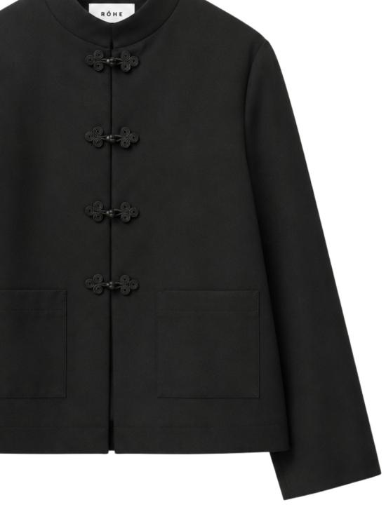 26FW 로에 자켓 41511023001 Black - ROHE