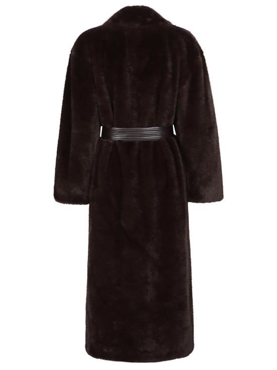 26FW 핑코 코트 107168 A3FK Brown - PINKO