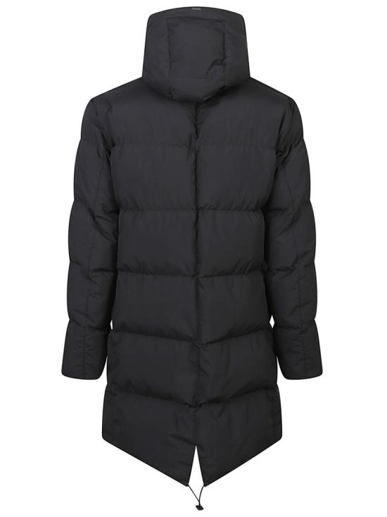 25FW 에르노 2 레이어 윈드 스토퍼 롱 파카 PI001240U 12840 Black - HERNO