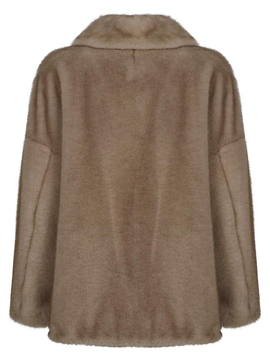 26FW 에르노 페이크 퍼 패치 포켓 코트 GC000600D 12739 Brown - HERNO