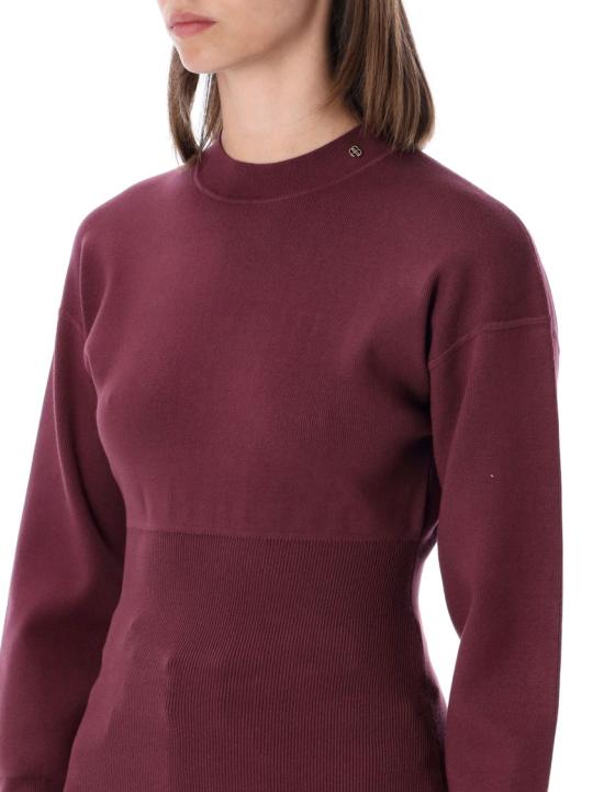 26FW 애니빙 니트웨어 A0812717BGN28BURGUNDY Black - ANINE BING