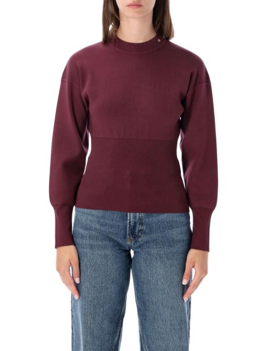26FW 애니빙 니트웨어 A0812717BGN28BURGUNDY Black