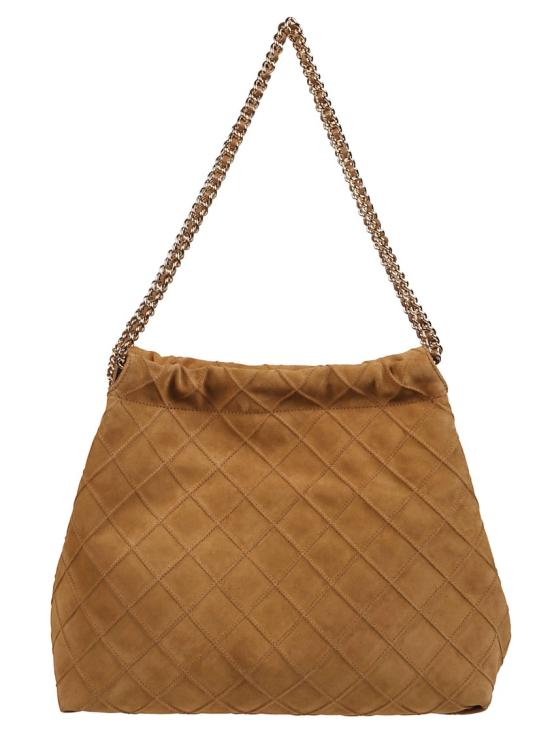 26SS 토리버치 체인 스트랩 토트 백 166064 Brown - TORY BURCH